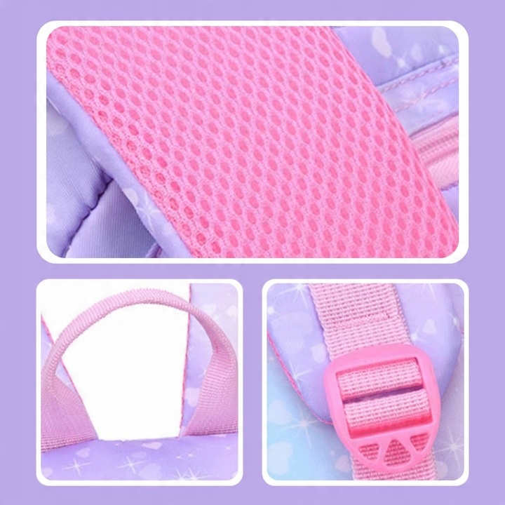 PLECAK SZKOLNY TORNISTER DLA DZIEWCZYNKI KLASA 1-3 WIELOKOMORY DO SZKOŁY