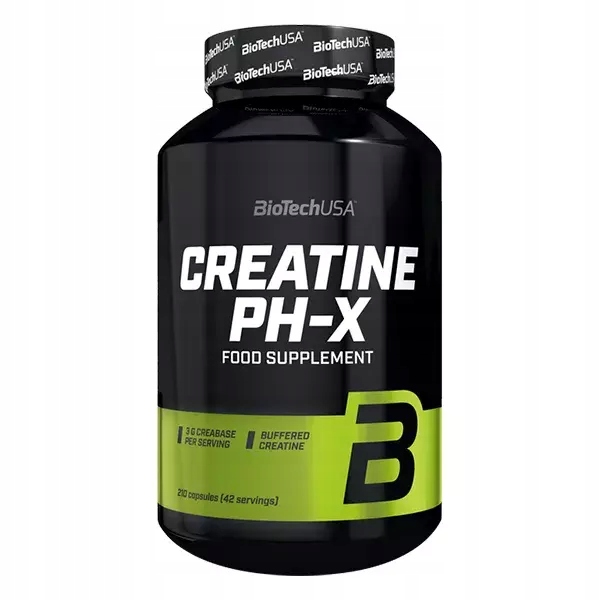 BIOTECH Creatine pH-X 210 KAPS KREATYNA SIŁA