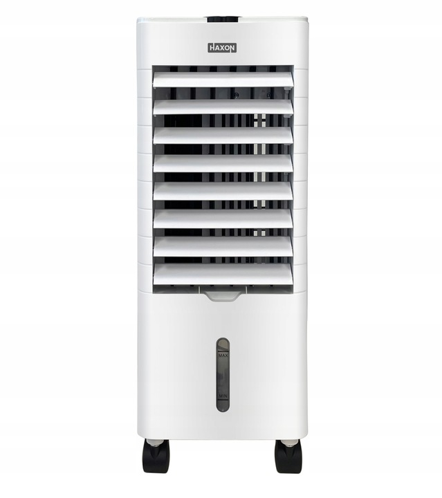 Klimatyzator wodny przenośny HAXON ZAX 4w1 LED nawilżacz pilot + wkłady