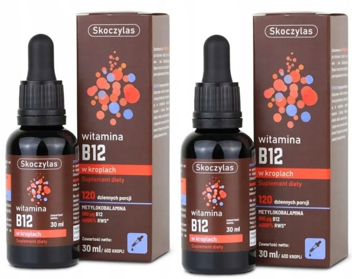 2X Skoczylas, Witamina B12 w kroplach, 30 ml
