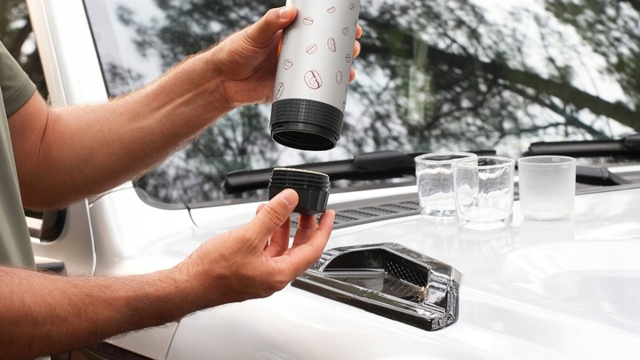 PODRÓŻNY ekspres do kawy mielonej+ na kapsułki CIŚNIENIOWY 20 Bar AEROGOGO