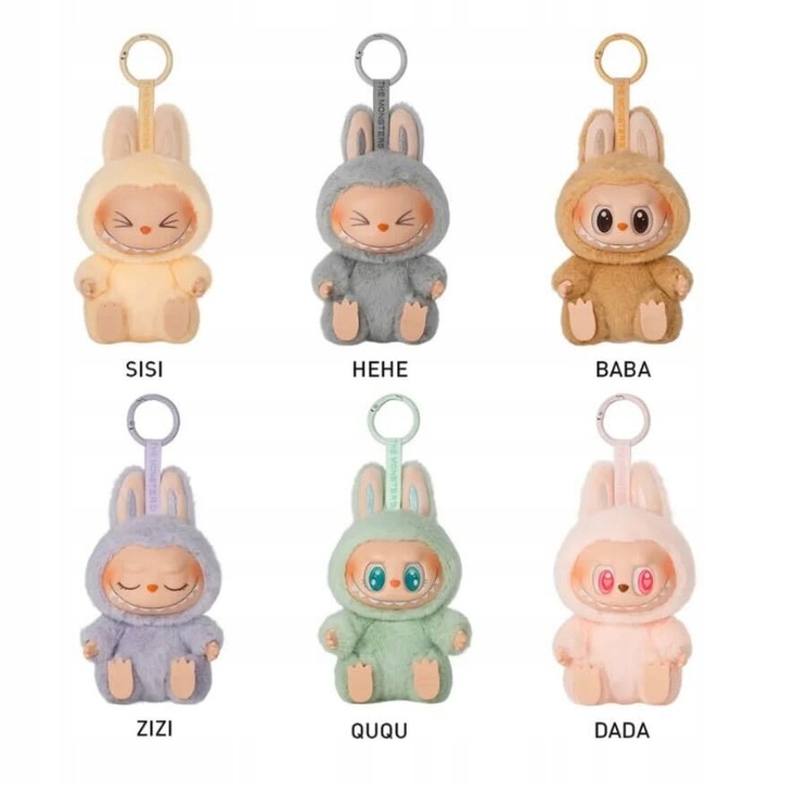 LABUBU HAVE A SEAT THE MONSTERS BRELOK PLUSZOWA MASKOTKA KOLEKCJONERSKA