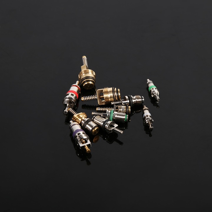 RDZEŃ KLIMATYZACJI R134A 102 ZESTAW 11RODZAJÓW Z KLUCZEM