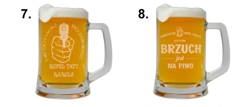 KUFEL DO PIWA PREZENT DLA TATY NA DZIEŃ OJCA Z GRAWEREM