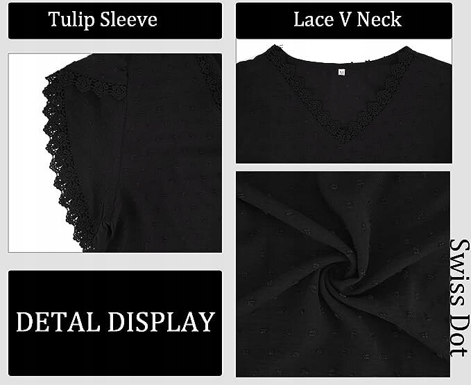 Bluzka damska FCSONU, czarna, S