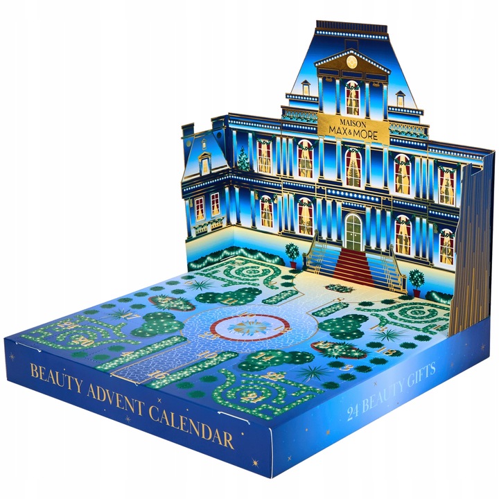 KALENDARZ ADWENTOWY ZESTAW Z KOSMETYKAMI URODA 24 SZT PREZENT DLA KOBIET