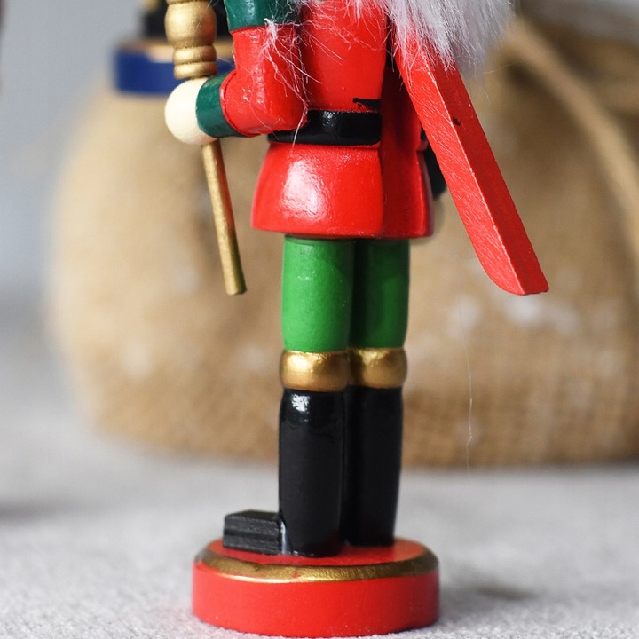 ŚWIĄTECZNE DZIADKI DO ORZECHÓW Zawieszki 6szt 20cm