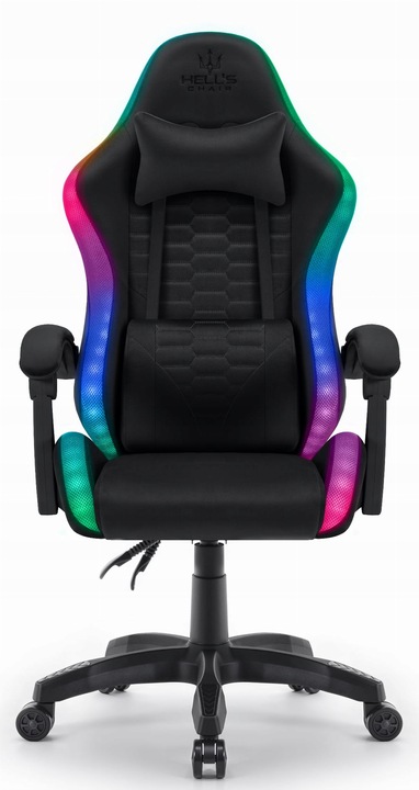 FOTEL GAMINGOWY DLA GRACZA BIUROWY HELL'S