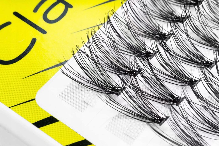 KĘPKI RZĘSY CLAVIER 10 mm DU2O DOUBLE VOLUME