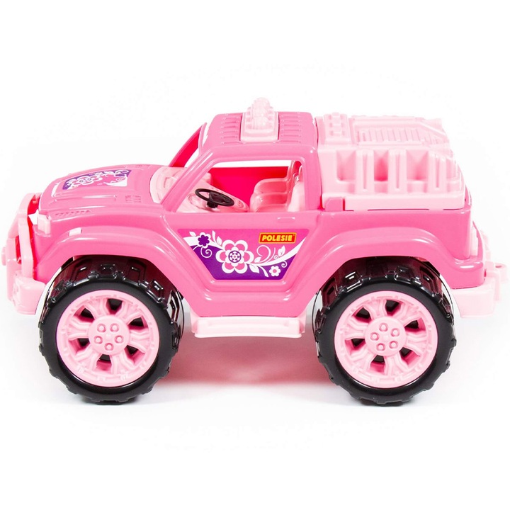 Samochód terenowy Jeep legion 38cm AUTO RÓŻOWY