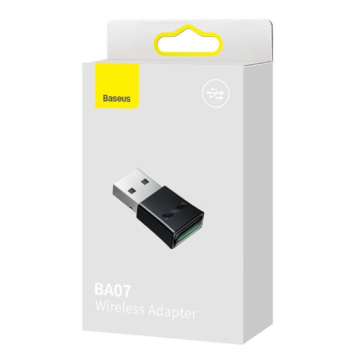 BASEUS PRZENOŚNY BEZPRZEWODOWY ADAPTER USB ODBIORNIK NADAJNIK BLUETOOTH 5.3