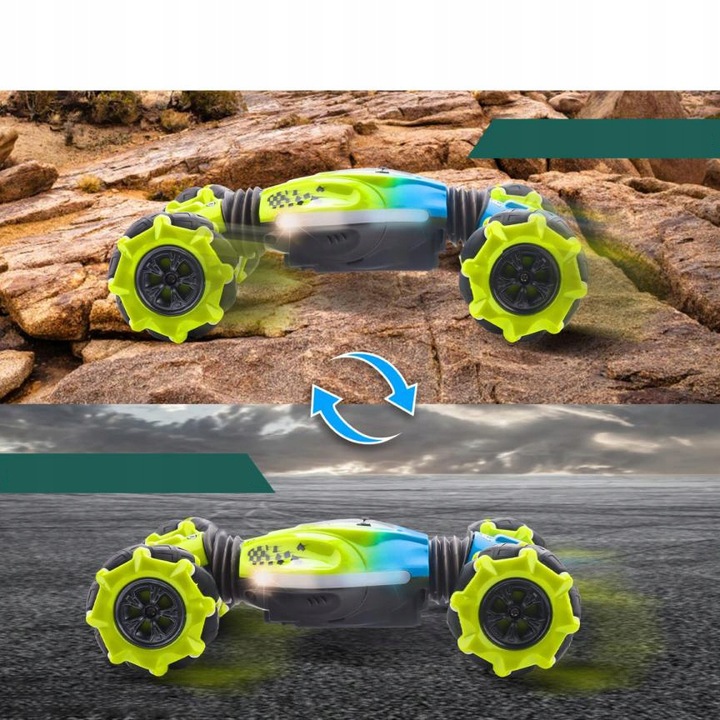 SAMOCHÓD ZDALNIE STEROWANY RĘKĄ GESTAMI ZABAWKA PILOT AUTO RC OBRÓT 360°