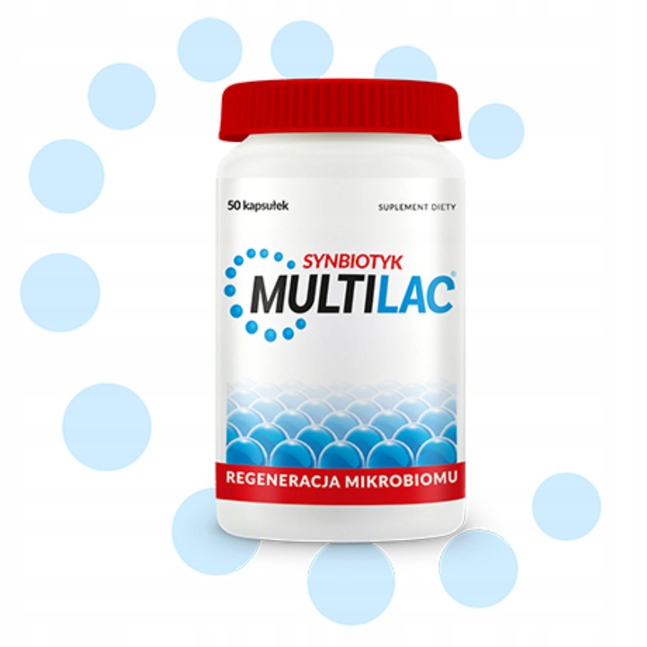 Multilac Probiotyk + Synbiotyk Technologia MURE 50 Kapsułek