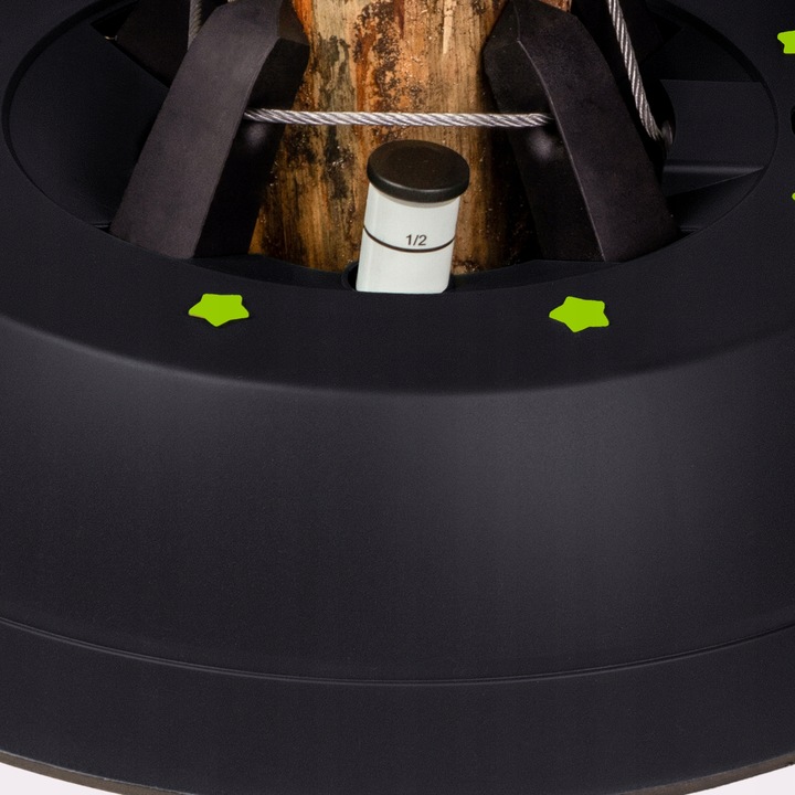 STABILNY STOJAK CHOINKOWY KAMAI START 1 PRO DO DRZEWKA 2 METRY ANTRACYT 4KG