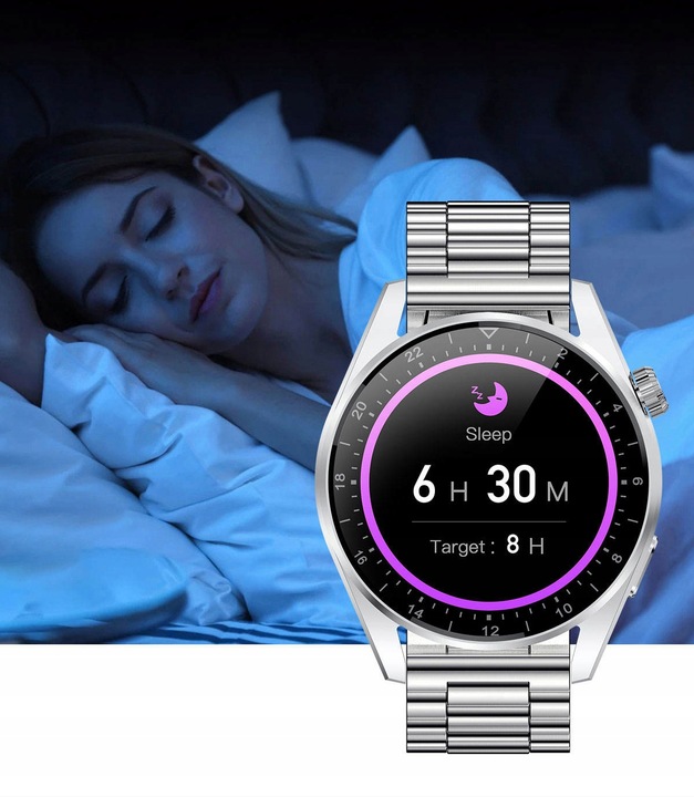 Zegarek męski SMARTWATCH Rubicon ROZMOWY KROKI SMS