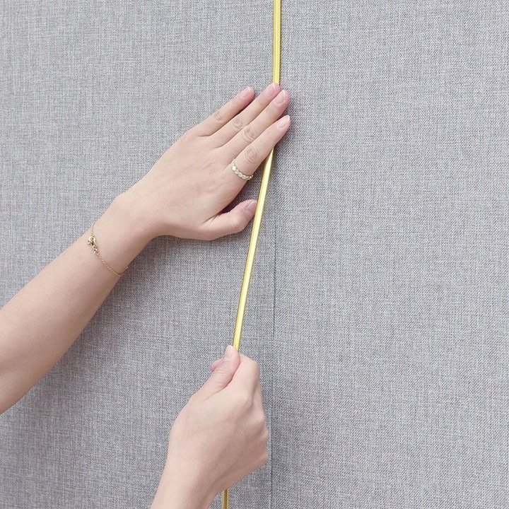 LISTWA DEKORACYJNA OZDOBNA ZŁOTA PVC 21mm GOLD 10 METRÓW SAMOPRZYLEPNA