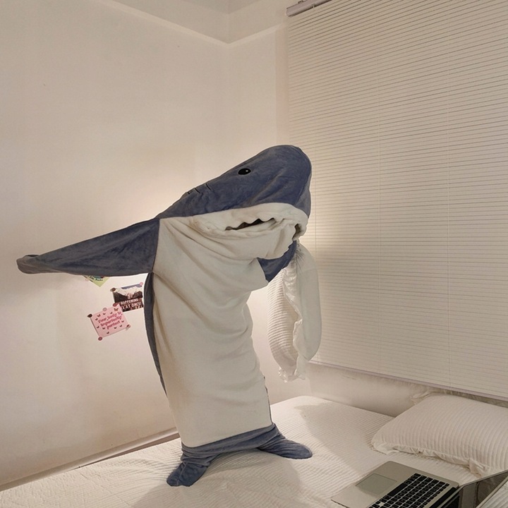 NOWY KOC Z REKINEM ŚPIWÓR 210*130CM rozmiar XL, Zalecana wysokość 168-183CM