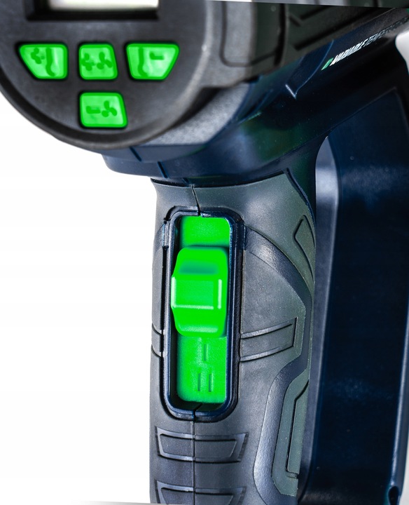 OPALARKA ELEKTRYCZNA 2 BIEGI REGULACJA LCD MOCNA 2200W + 5 DYSZ + SZPACHLA