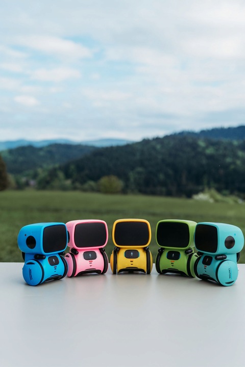 Robot Interaktywny Zabawka Dla DZIECI, Edukacyjny z Głosem, TAŃCZY i ŚPIEWA