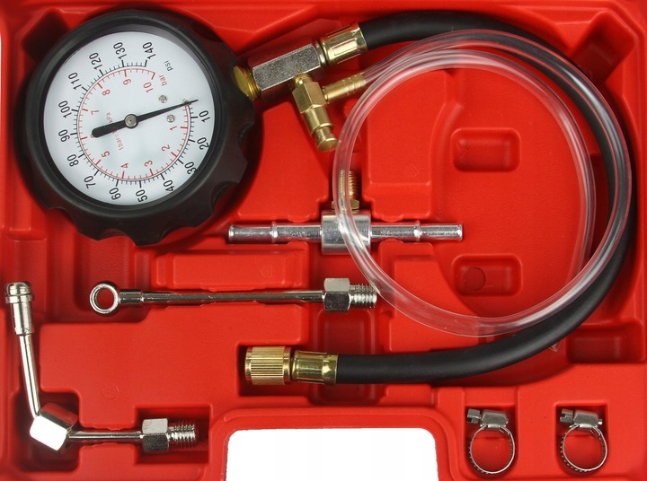 MAR-POL TESTER MIERNIK CIŚNIENIA SPRĘŻANIA OLEJU PALIWA 21EL WALIZKA M57674