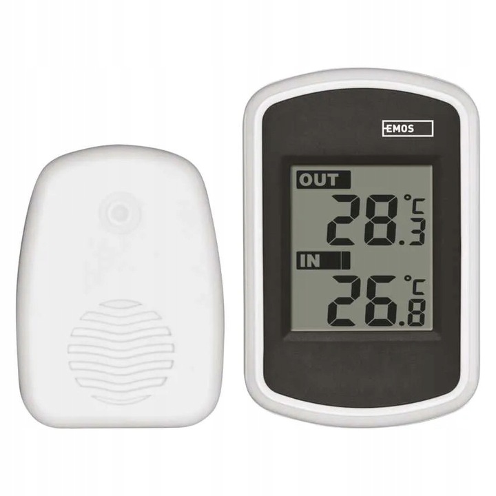 TERMOMETR Z CZUJNIKIEM BEZPRZEW. 100m EMOS E0042