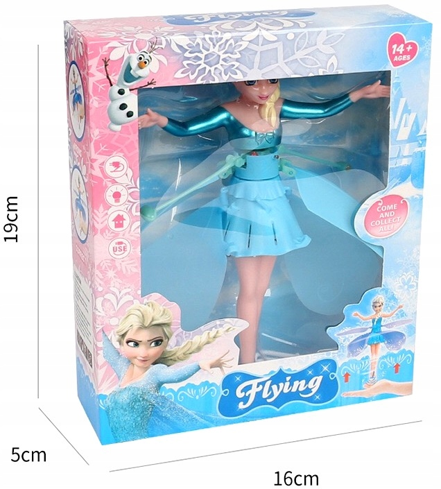 LATAJĄCA WRÓŻKA MAGICZNA LALKA STEROWANA DŁONIĄ