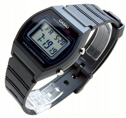 CYFROWY ZEGAREK CASIO W-202-1AVEF RETRO SPORT Z PODŚWIETLENIEM ALARM +BOX
