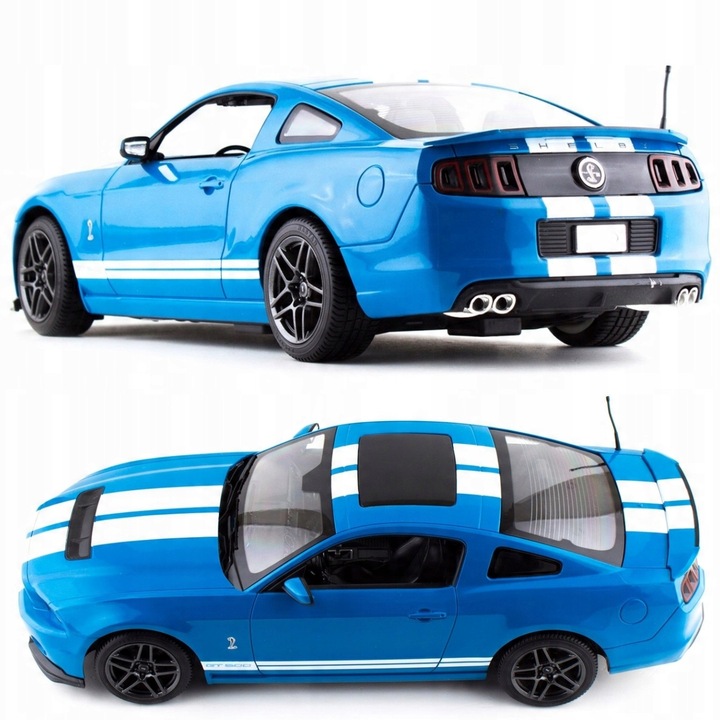 SAMOCHÓD ZDALNIE STEROWANY MUSTANG SHELBY GT500 1:14 AUTKO NA PILOTA R/C