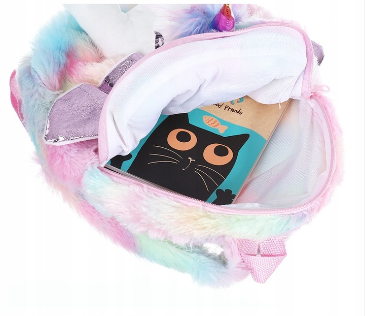 Pluszowy plecak jednorożec przedszkole unicorn