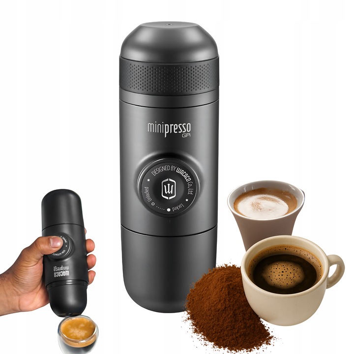 Przenośny Ekspres Do Kawy Wacaco Minipresso Gr Kompaktowy Ciśnienie 8 Barów