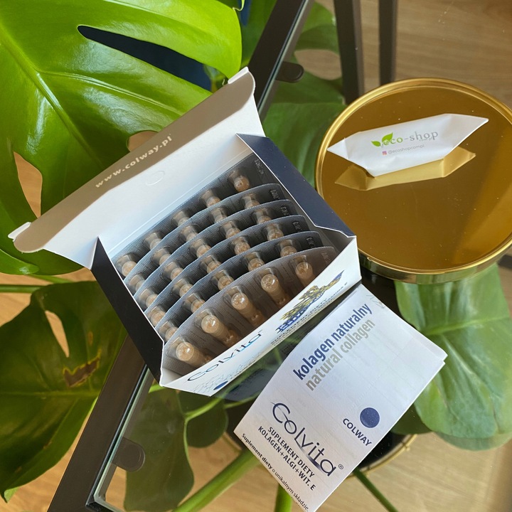 Colvita Colway 60Kaps Kolagen Wit E Na Stawy Skórę Włosy Paznokcie +GRATIS