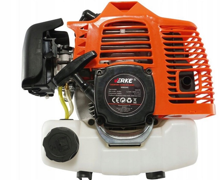 SILNIK ZABURTOWY SPALINOWY DO ŁÓDKI ŁODZI PONTONU MOCNY 5,2 KM + OLEJ