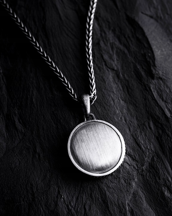 SREBRNY WISIOREK KOMPAS ZAWIESZKA MĘSKA SREBRO PRÓBA 925 REYTEL NA PREZENT