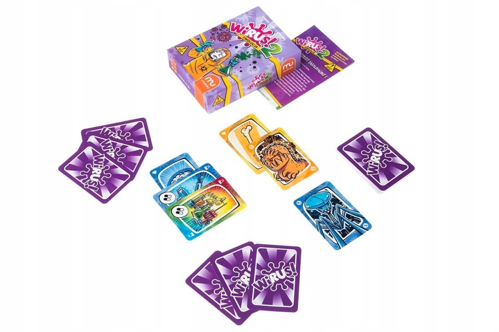 3w1 GRY WIRUS + WIRUS 2 EWOLUCJA + WIRUS HALLOWEEN