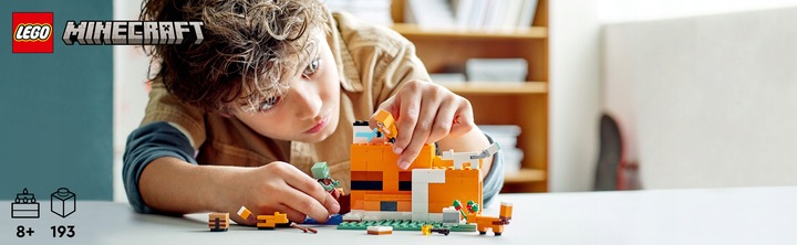 LEGO Minecraft Siedlisko lisów 21178