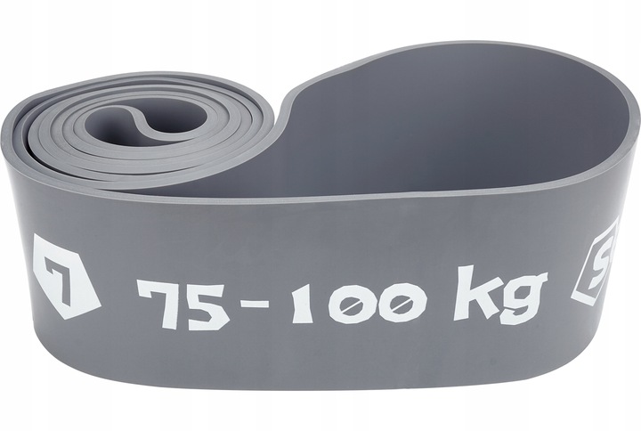 GUMA POWER BAND 75-100 kg, Taśma do Ćwiczeń Oporowych, Treningu Podciągania