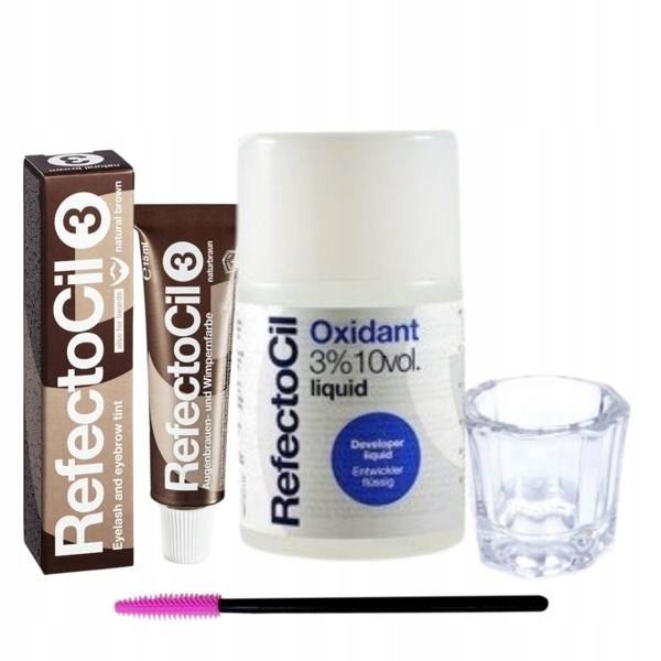 Zestaw REFECTOCIL Henna brąz Liquid 3% kieliszek