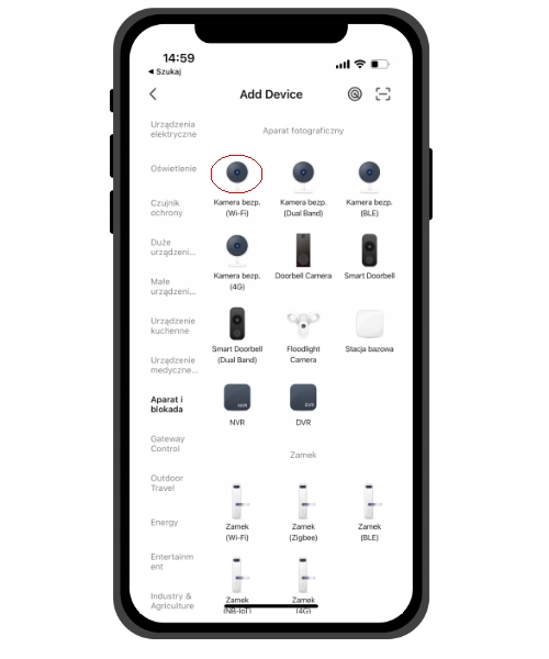 KAMERA ZEWNĘTRZNA OBROTOWA IP WiFi 3Mpx TUYA Bezprzewodowa Full HD 4x ZOOM