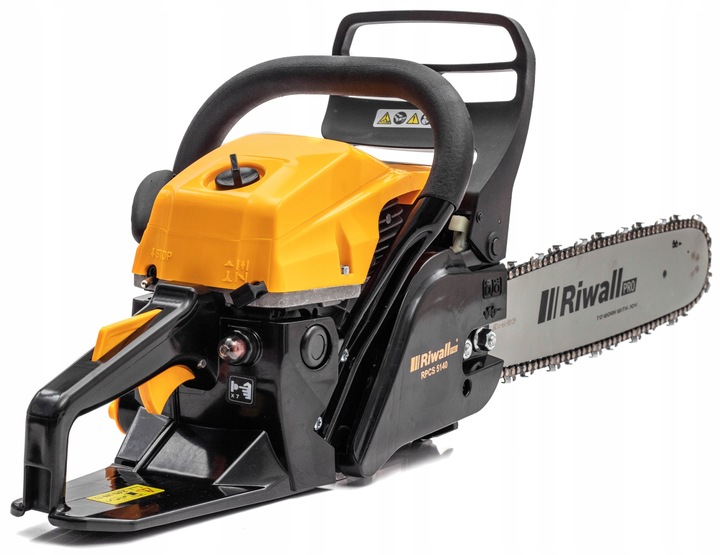 Mocna Piła Spalinowa Łańcuchowa Pilarka olej STIHL Zestaw Prowadnica Łańcuc