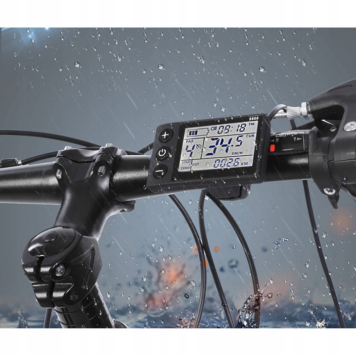 LCD ROWER STEROWNIK KONTROLER 24V 36V 250W 350W