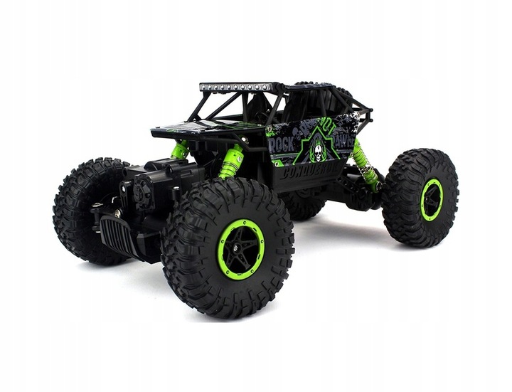 SAMOCHÓD RC ROCK CRAWLER 4x4 DWA SILNIKI AUTO TERENOWY