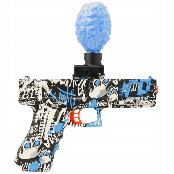 PISTOLET NA KULKI ŻELOWE WODNE AUTOMAT ELEKTRYCZNY BEZPIECZNY OKULARY