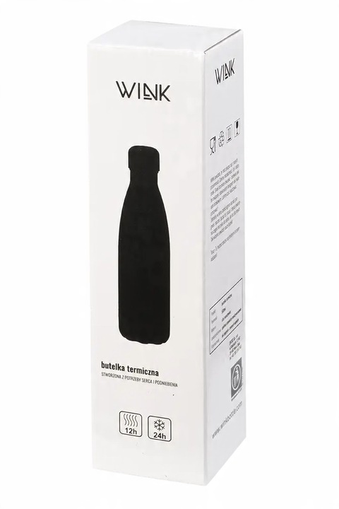 Butelka termiczna WINK DARK GREEN 500ml, bez BPA