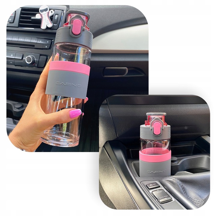 Szklana butelka ze szkła borokrzemowego CASNO 0,5L