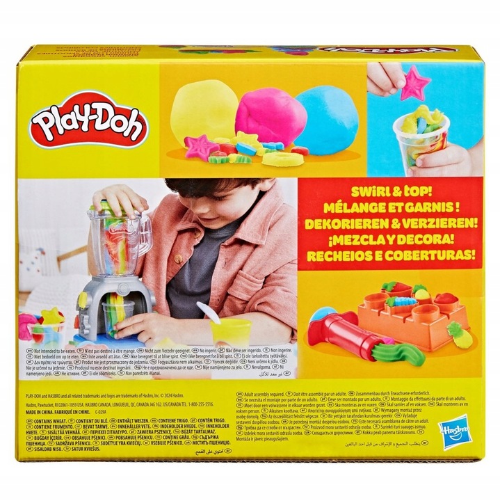 PLAY-DOH Ciastolina Blender do smoothie Zestaw z akcesoriami F9142