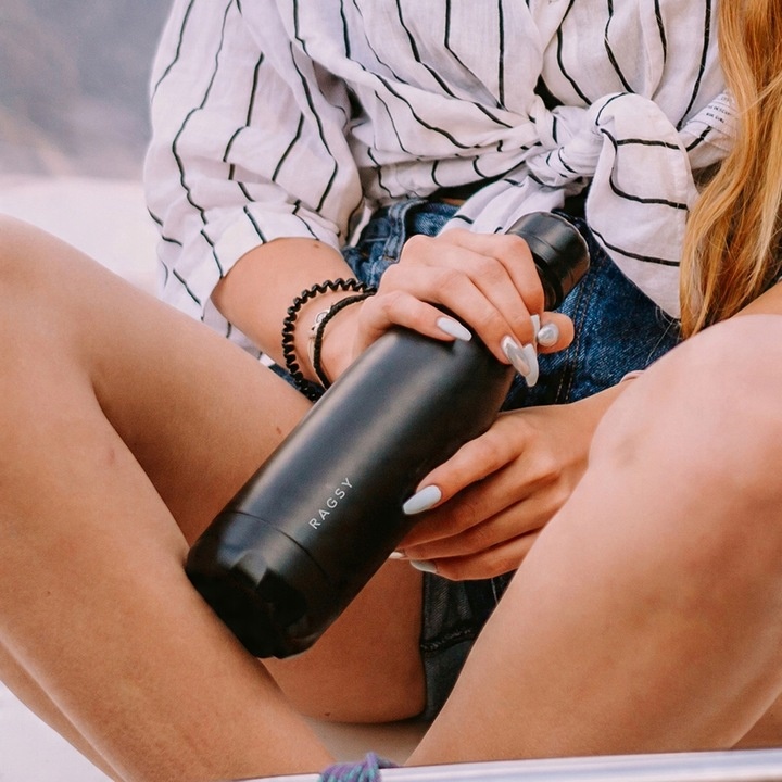 Butelka Termiczna Original 500 ml BPA FREE 12/24H - Midnight/ Czarna