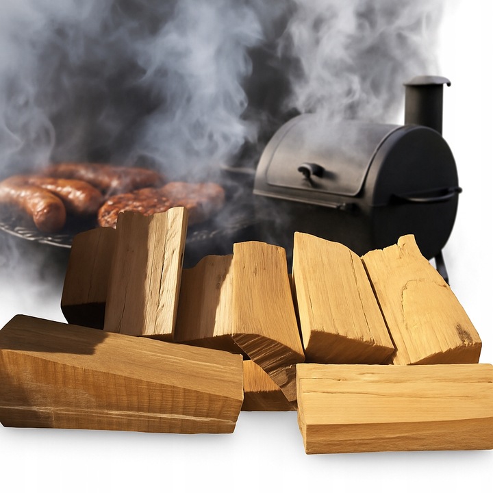 Drewno KOMINKOWE BUK idealne do wędzenia / grilla Okorowane ręcznie! 20 kg