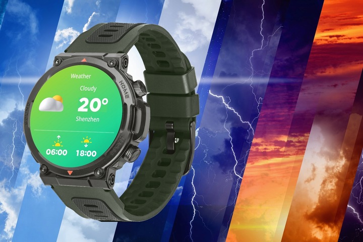 SMARTWATCH ZEGAREK MĘSKI POLSKIE MENU ROZMOWY SPORT PULS 2 PASKI AMOLED