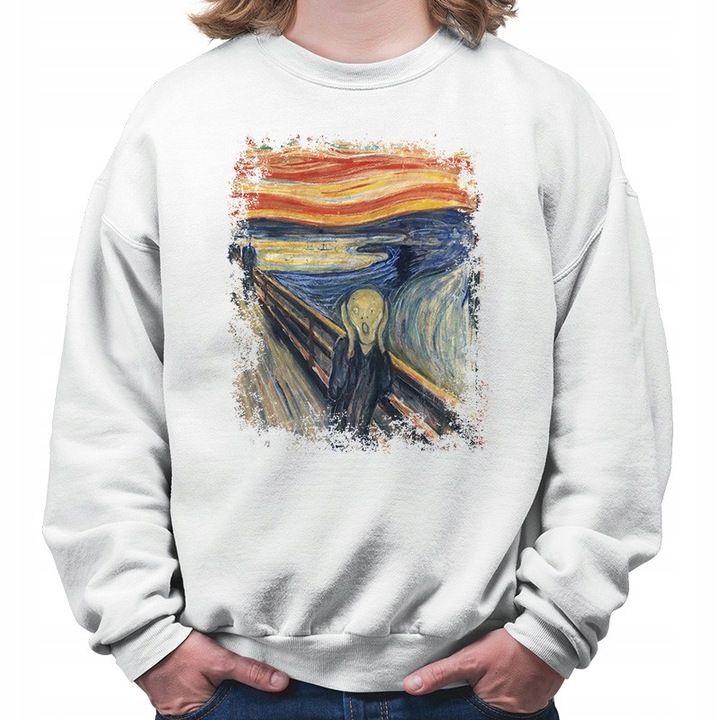 bluza B-B M094 Munch Krzyk