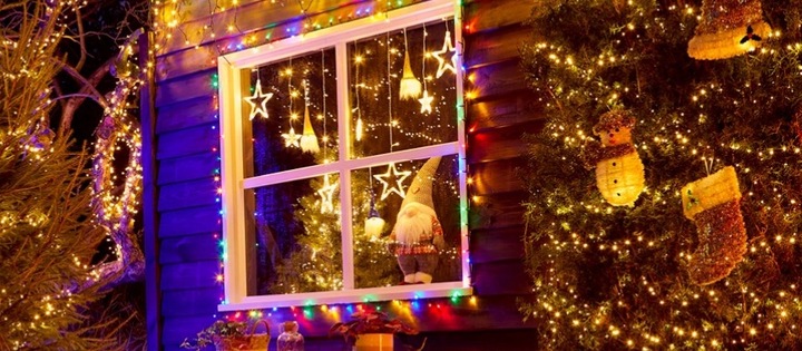 LAMPKI NA BATERIE OŚWIETLENIE ŚWIĄTECZNE LED 140 TIMER WEW/ZEW CIEPŁE BIAŁE